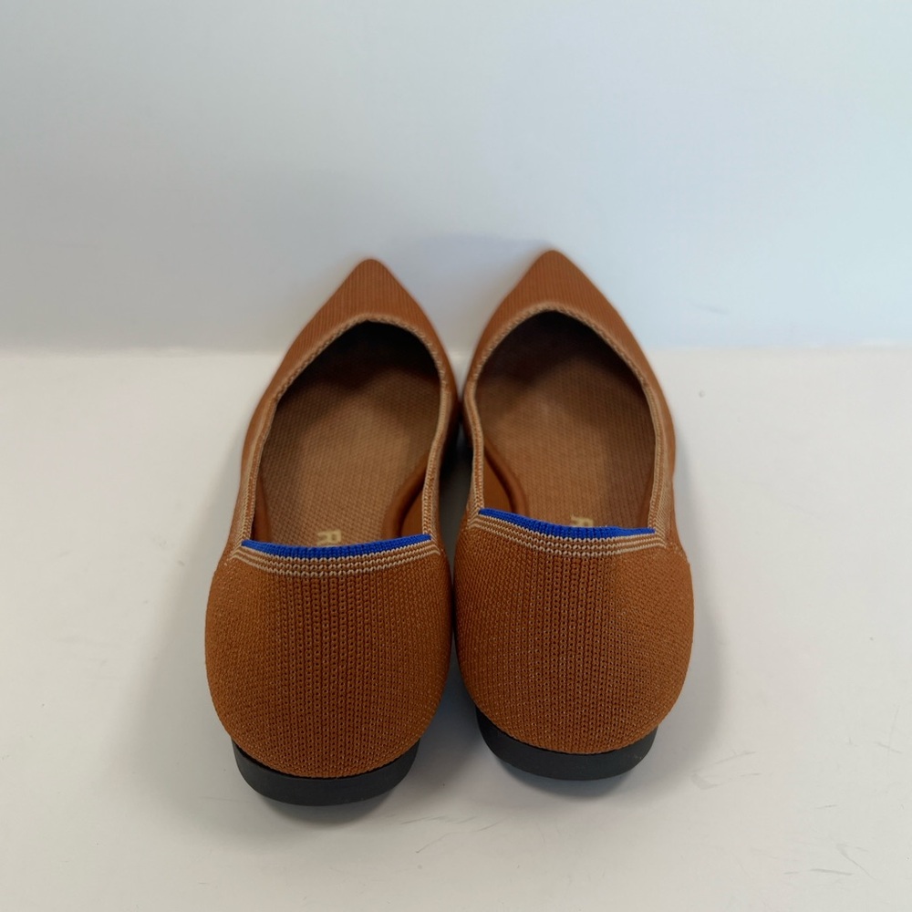 EUC! Rothy's The Point Orange WSize 6.5 - Picture 9 of 13